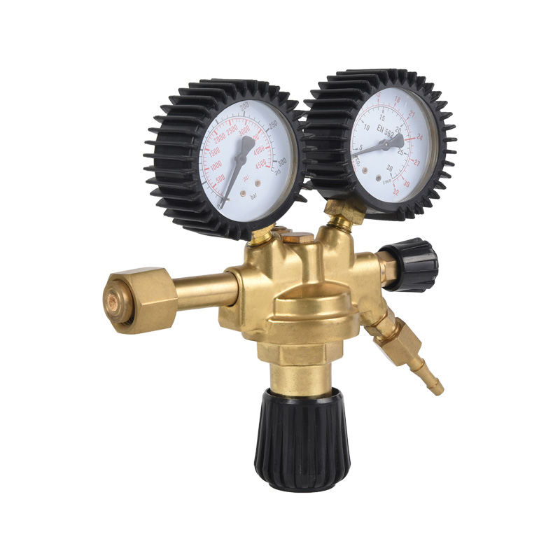 Koldioxid CO2 mässingsregulator italiensk standard (Xiaogalao)