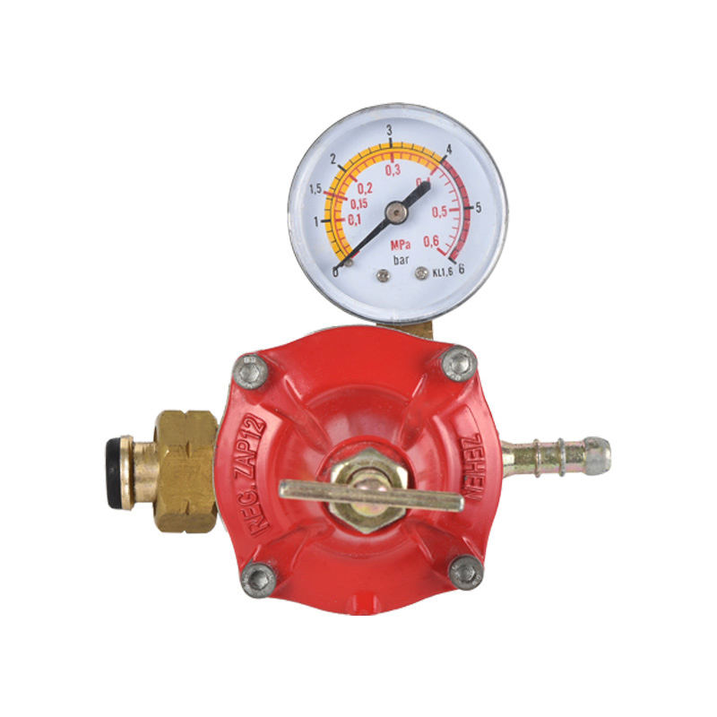 Zinkkropp propanregulator Olika standardmodeller för inloppsanslutning