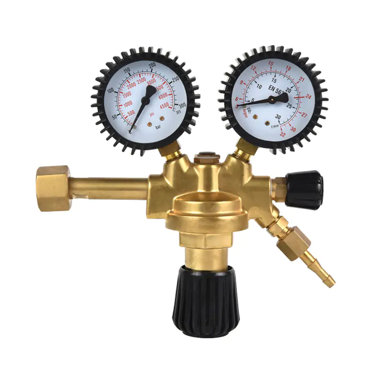 Koldioxid CO2 mässingsregulator italiensk standard (Xiaogalao)