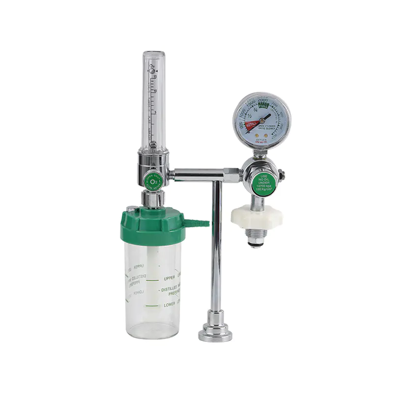 Medicinsk syreregulator av bojtyp DY-A01-8/A02-4-serien med nedre luftinloppsstruktur